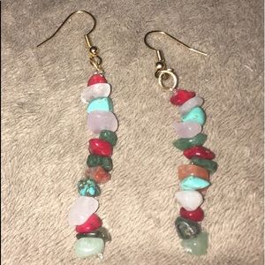 Multicolored dangly Earrings!